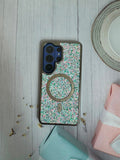 Capa AIBEEV Glitter MagSafe com Proteção de Câmara para Samsung Galaxy S26 Ultra