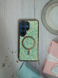 Capa AIBEEV Glitter MagSafe com Proteção de Câmara para Samsung Galaxy S26 Ultra