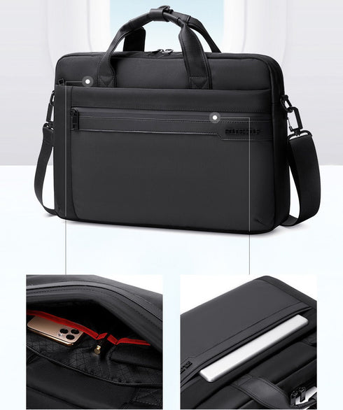 GW00012 15.6-Inch Lightweight Laptop Shoulder Waterproof Handbag Bag