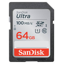 SanDisk Ultra SD Card SDXC Class 10 UHS-I with 140mb/s Read Speed