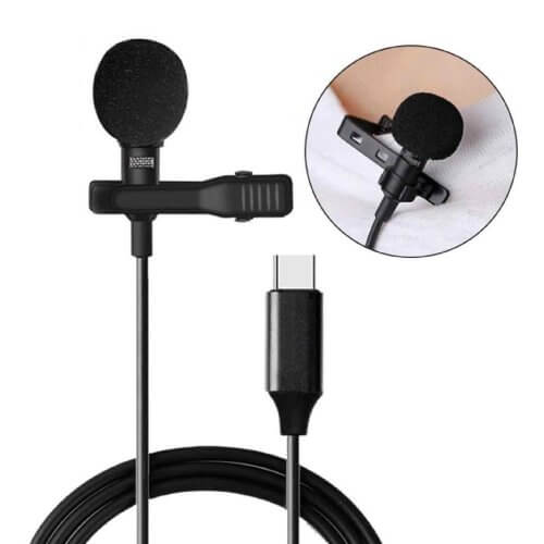 JH-042 Type-C Lavalier Microphone