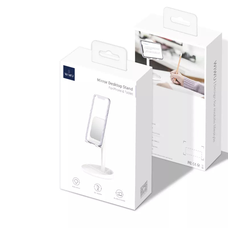 WIWU ZM201 Mirror Phone Desktop Stand Tablet Bracket