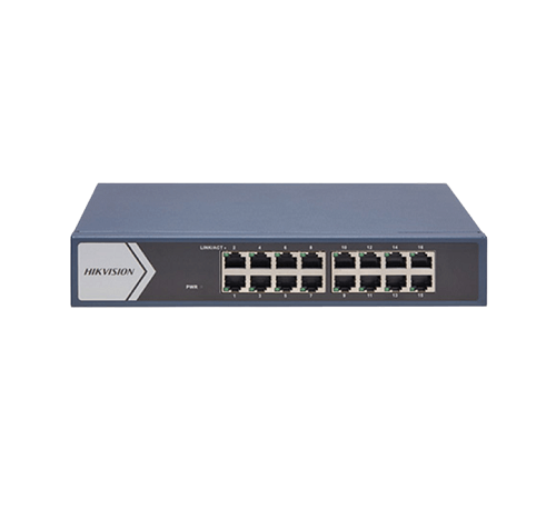 Network Switch Hikvision , 16 × Gigabit RJ45