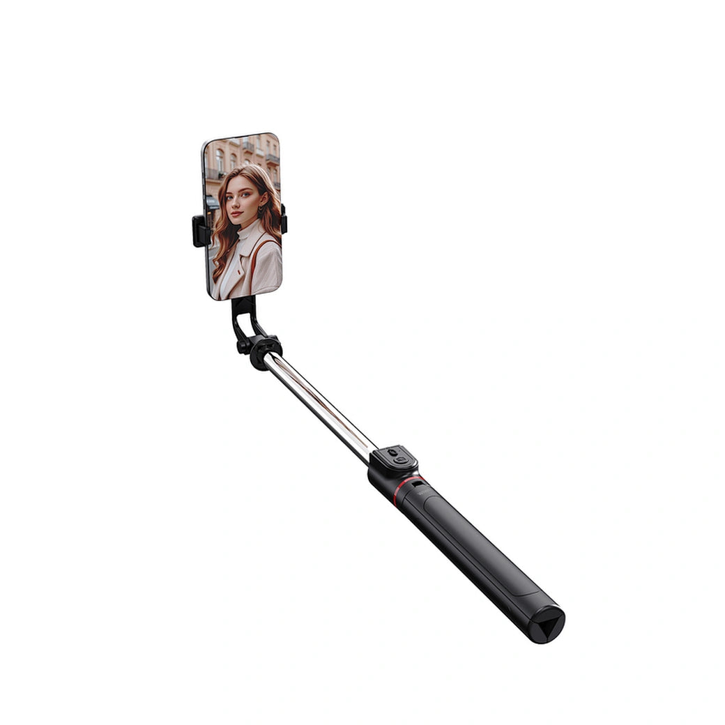 WiWU Wi-SE015 – Tripé Selfie Stick com Luz LED e Bluetooth