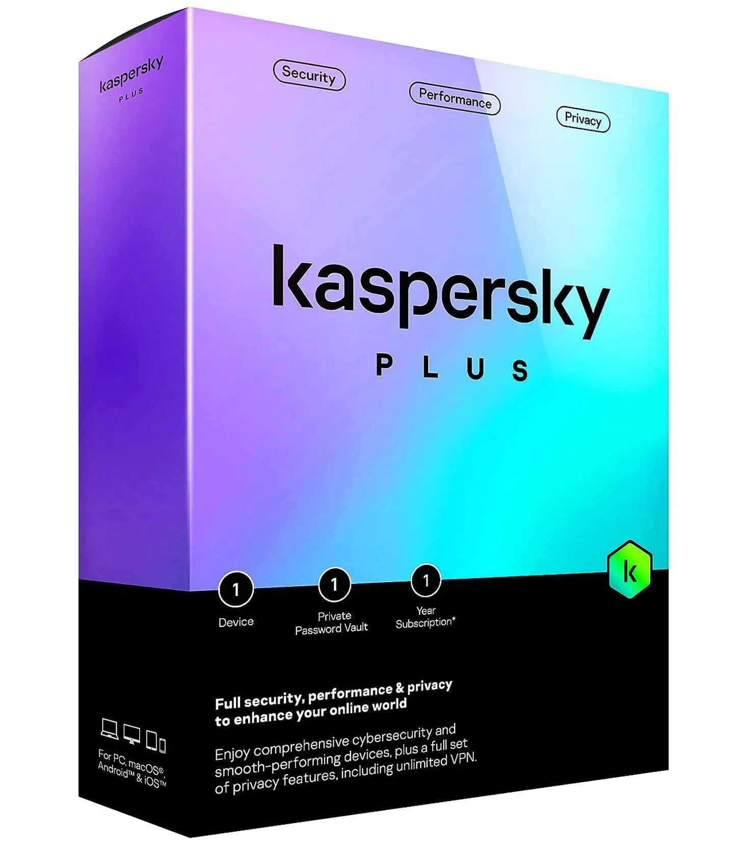 Kaspersky Plus 1 Usuario