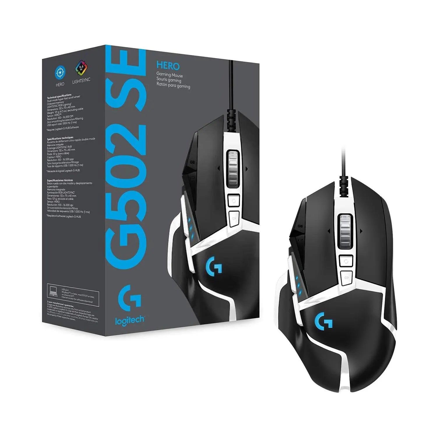 Logitech G502 SE Hero RGB