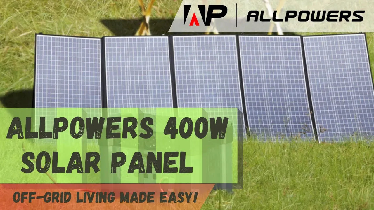 Painel Solar Portátil ALLPOWERS SP-037 - 400W