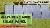 Painel Solar Portátil ALLPOWERS SP-037 - 400W