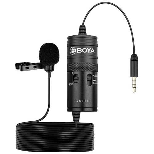 Microphone BY-M1  Omni Directional Lavalier