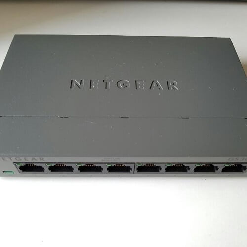 SWITCH NETGEAR 8-PORT GIGABIT ETHERNET UNMANAGED  (GS308)