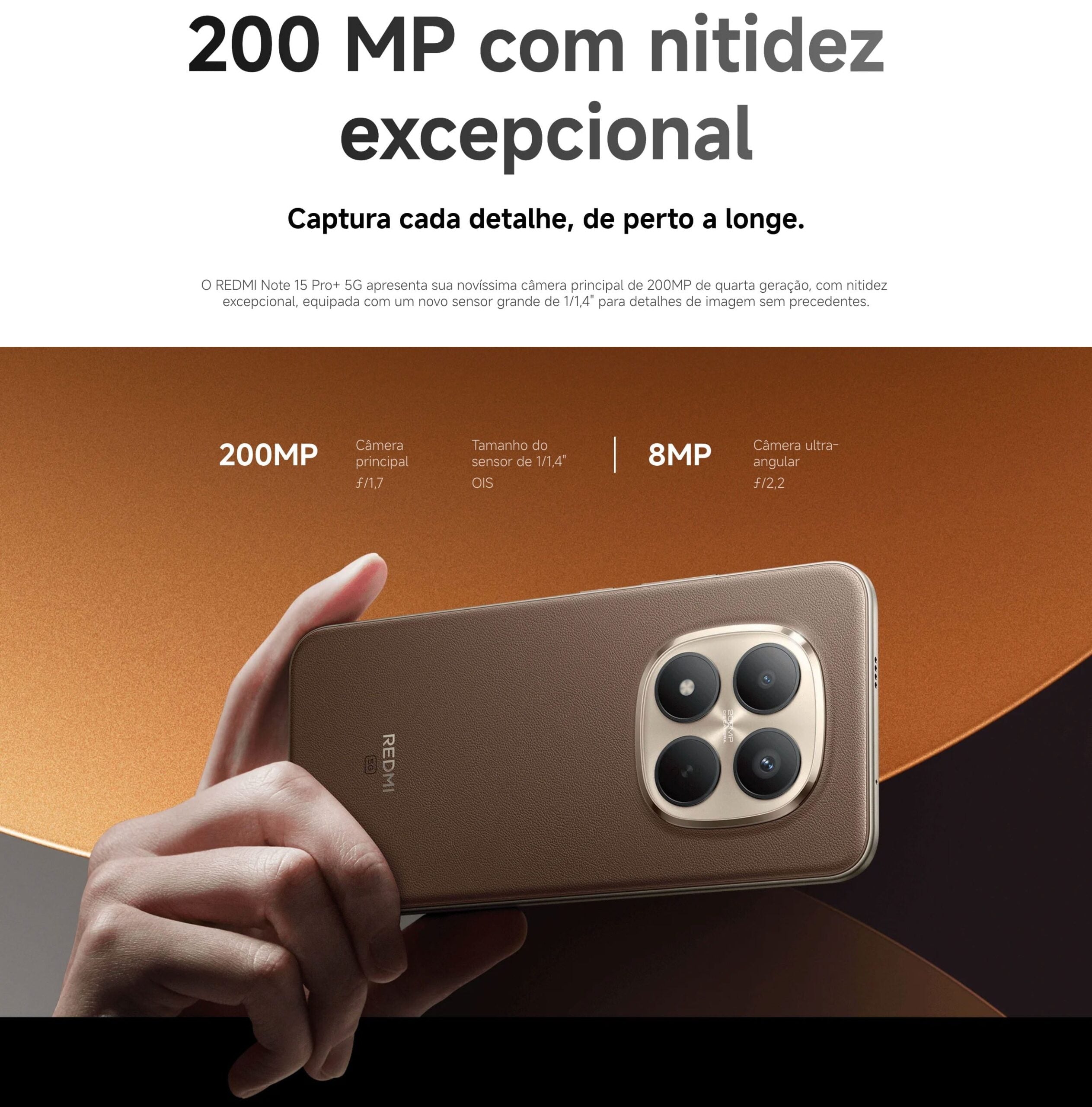 Xiaomi Redmi Note 15 Pro+ 5G – 8GB RAM + 256GB ROM