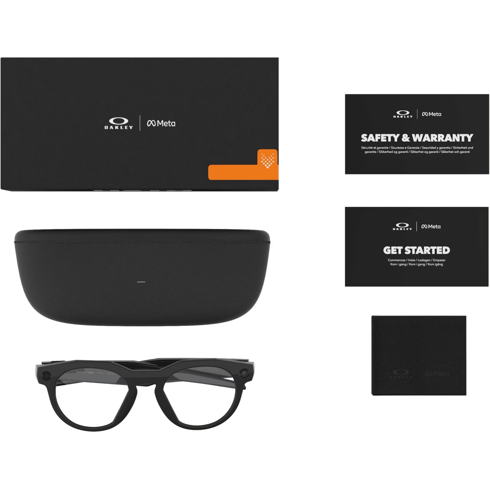 Oakley Meta HSTN Black Clear S51