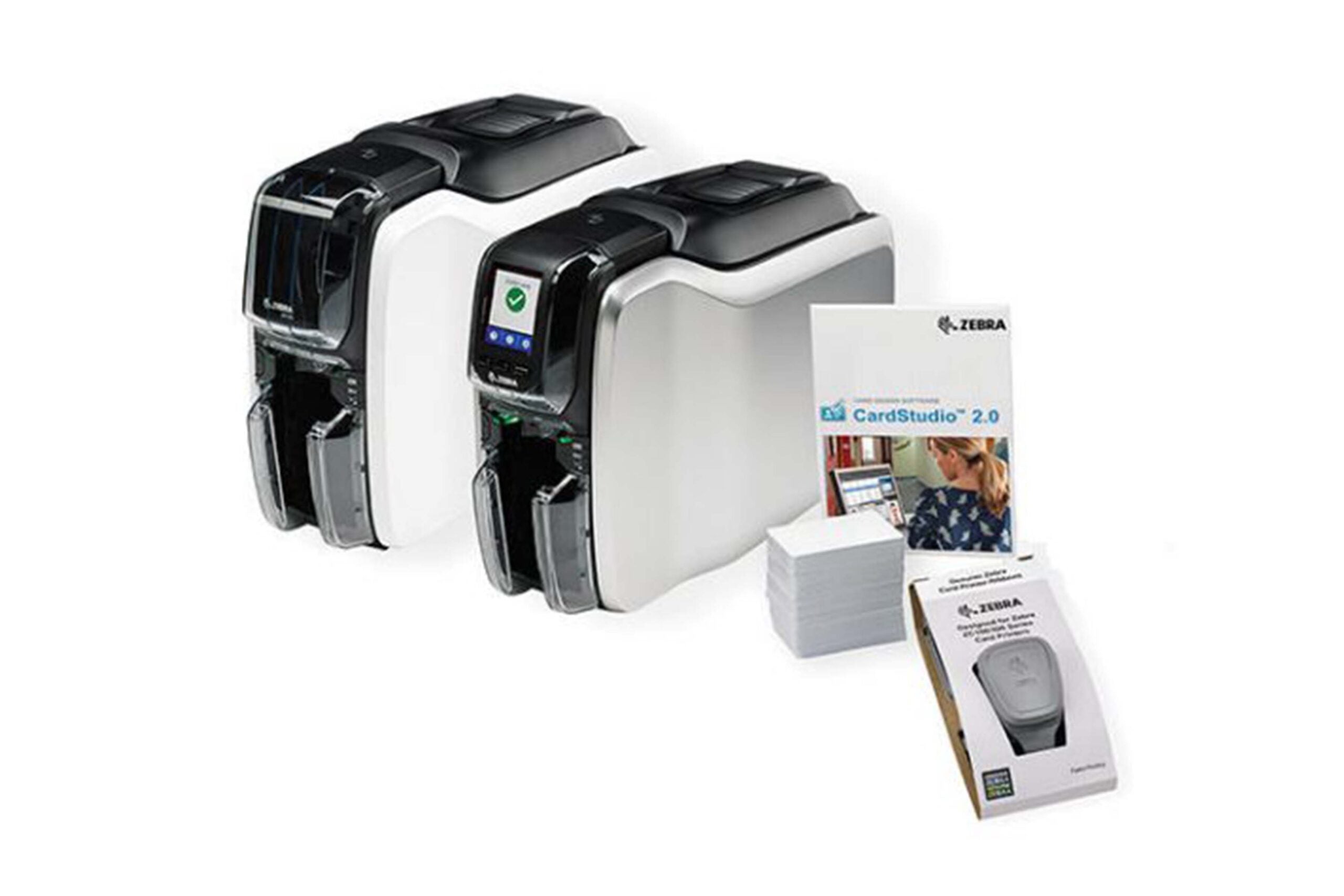 Zebra ZC300 Impressora de cartões Dupla face
