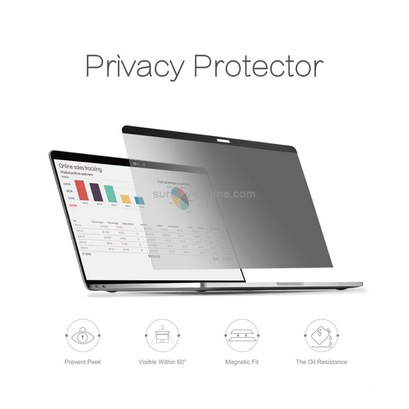 WiWU MacBook Pro 15.4 Magnetic Privacy Screen Protector