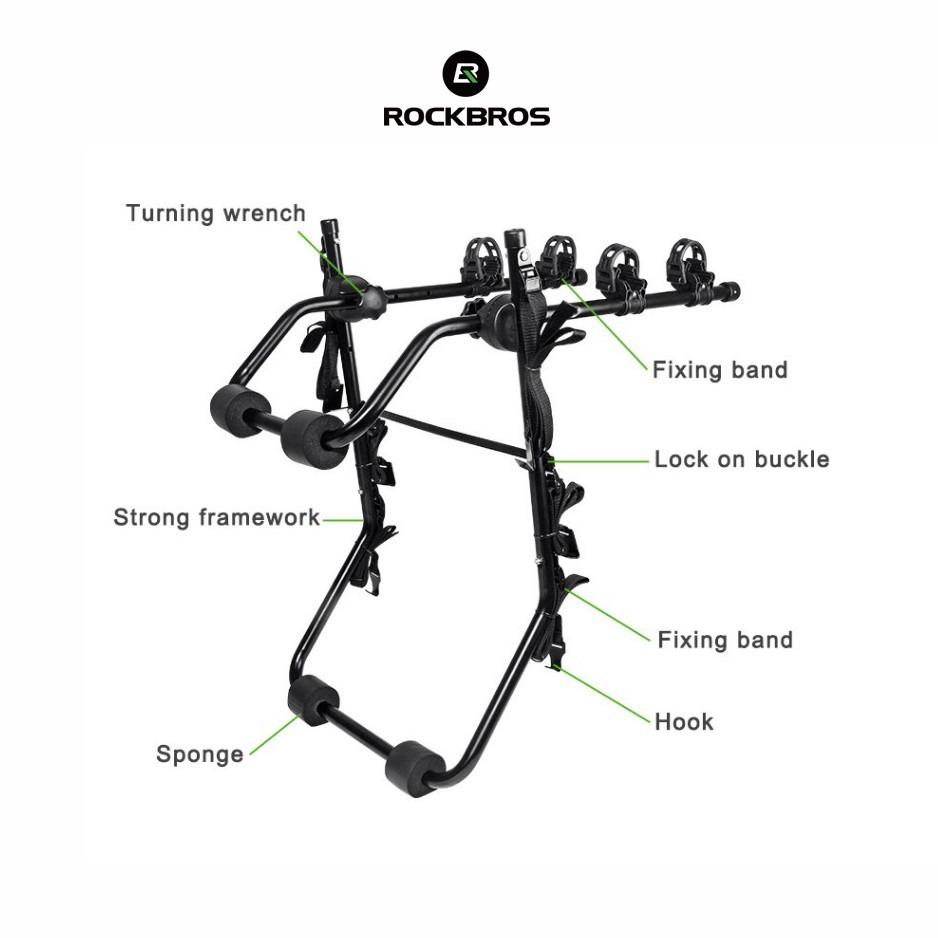 ROCKBROS KW-7071-02 Car Rear Bicycle Carrier