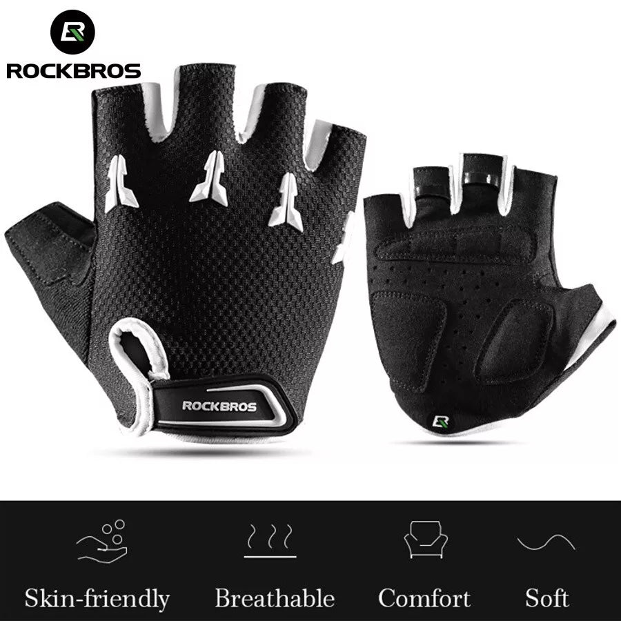 Luvas de bicicleta infantil Rockbros S145 Mini luvas esportivas