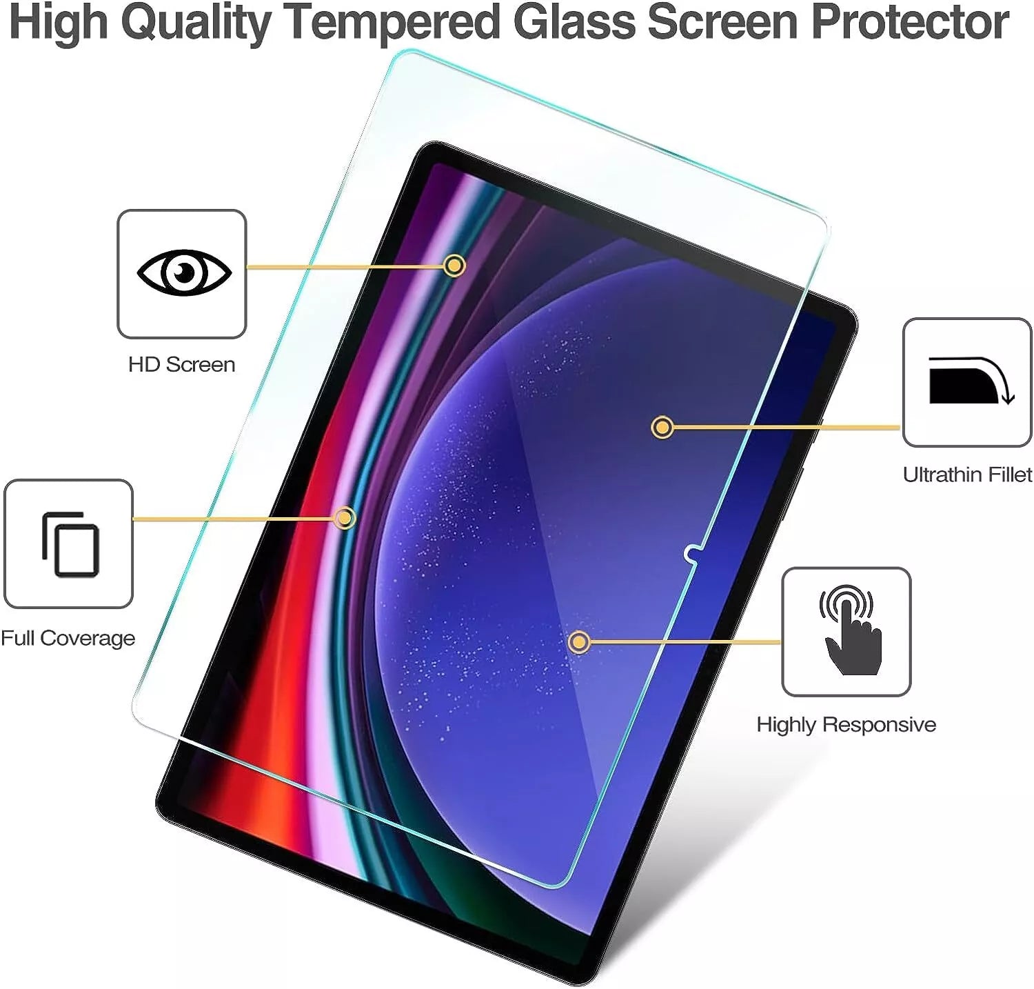 Protector para Samsung Galaxy Tab S10 Ultra X926 (14.6”)