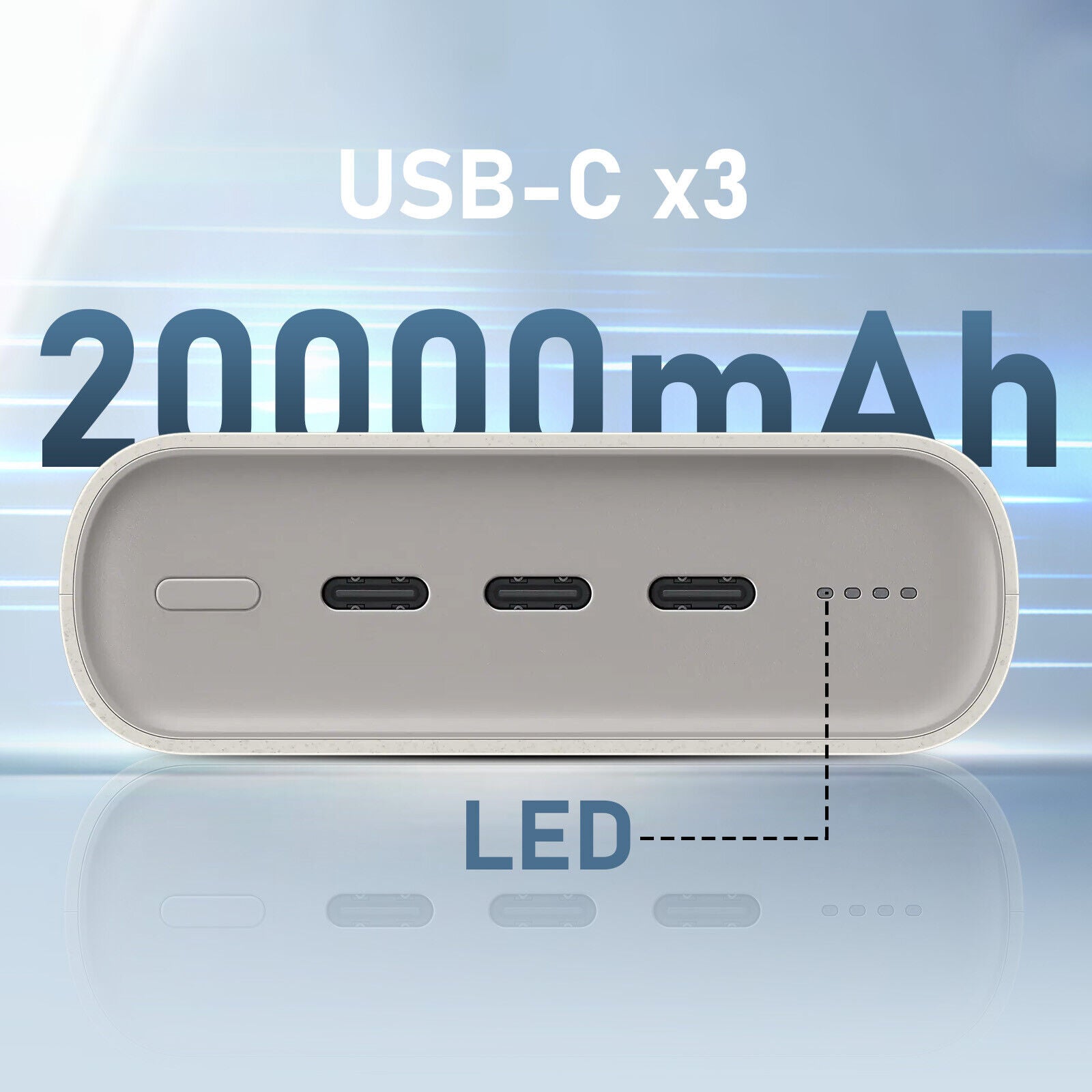 Samsung Powerbank  20000 mAh 3 USB C Power Delivery 45W