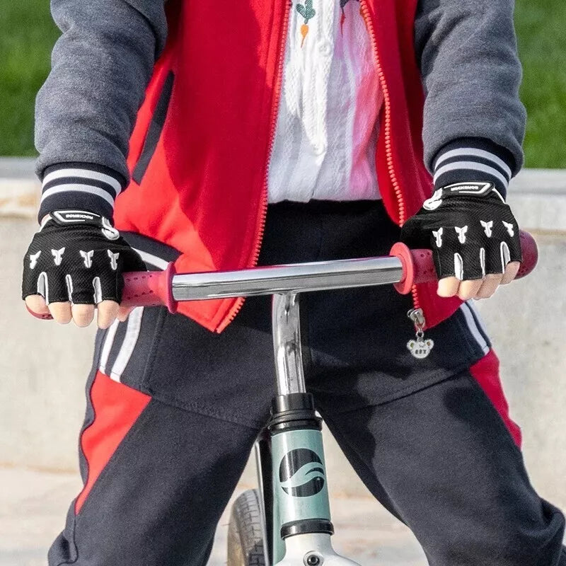 Luvas de bicicleta infantil Rockbros S145 Mini luvas esportivas