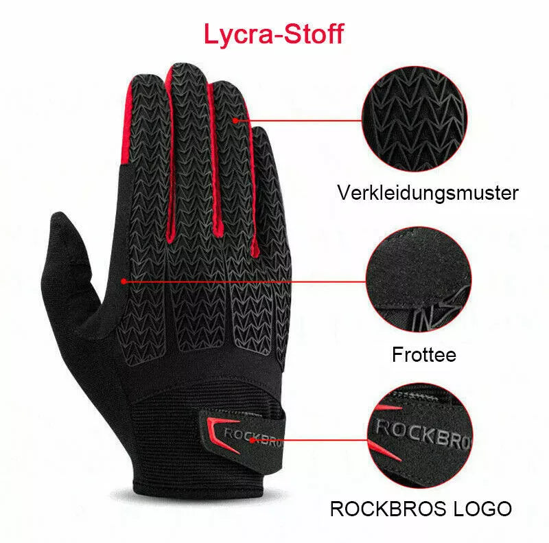 Luva de Ciclismo Rockbros S169-1BR