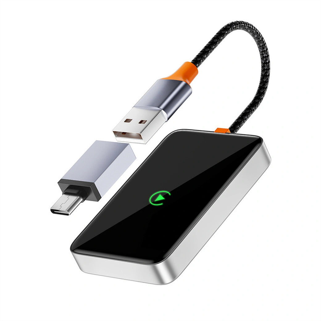 Adaptador WiWU 2 em 1 CarPlay CP001 – Transmissor de Dados para Automóvel