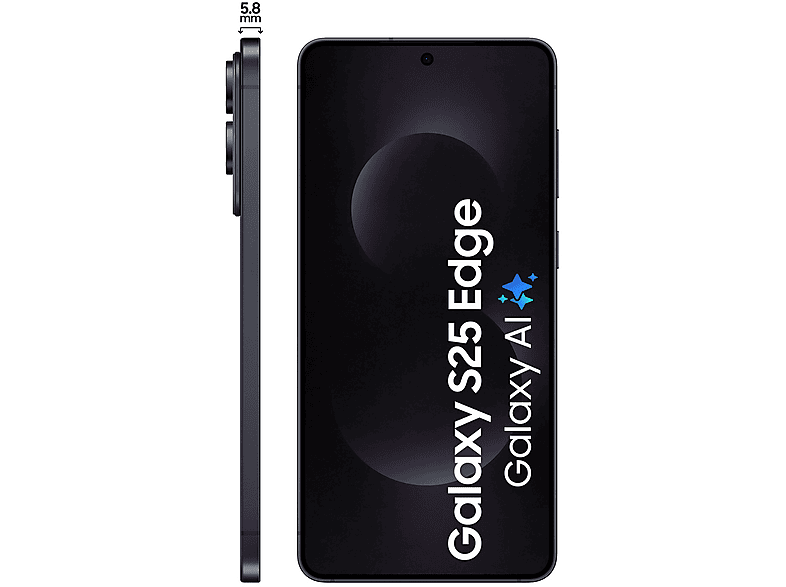 Samsung Galaxy S25 Edge  JET BLACK