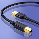 Green 20847 2m USB 2.0m cabo de impressão banhado a ouro