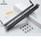 UGreen 70423 Painel de Patch Cat6 com 24 Portas