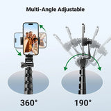 UGREEN 70 inch Aluminum Phone Tripod with Bluetooth Remote