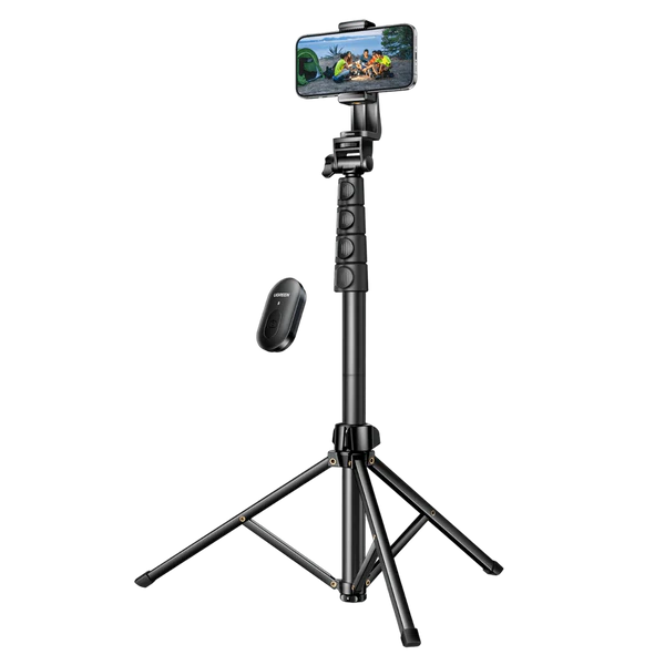 UGREEN 70 inch Aluminum Phone Tripod with Bluetooth Remote