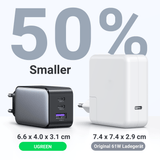 UGREEN Nexode 65W USB C GaN Charger-3 Ports Wall Charger 35042