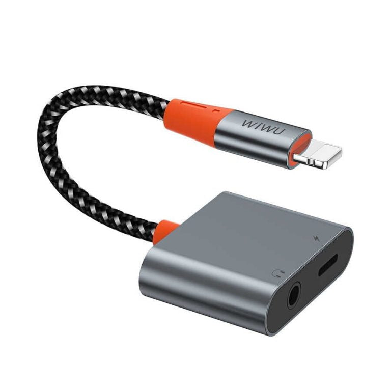Wiwu LT07 Lightning to 3.5mm AUX Converter Audio Adapter