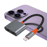 Wiwu LT07 Lightning to 3.5mm AUX Converter Audio Adapter