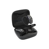 WiWU O600 black earbuds with digital charging case