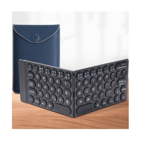 WIWU Teclado Mini Sem Fio Dobrável - PRETO