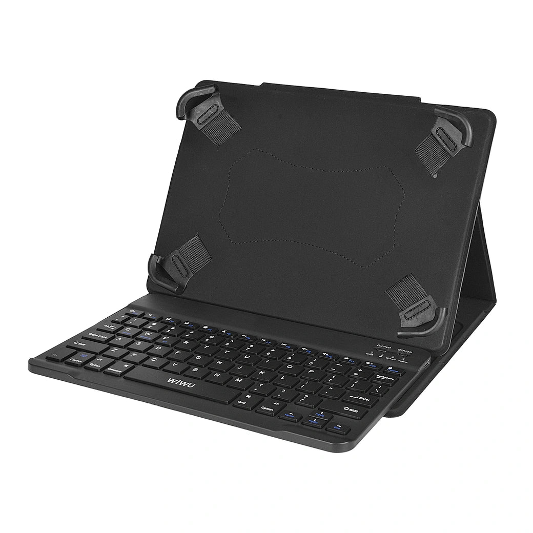 Capa com Teclado Universal WiWU para Tablets 9"–11" – W-UK001BLK9