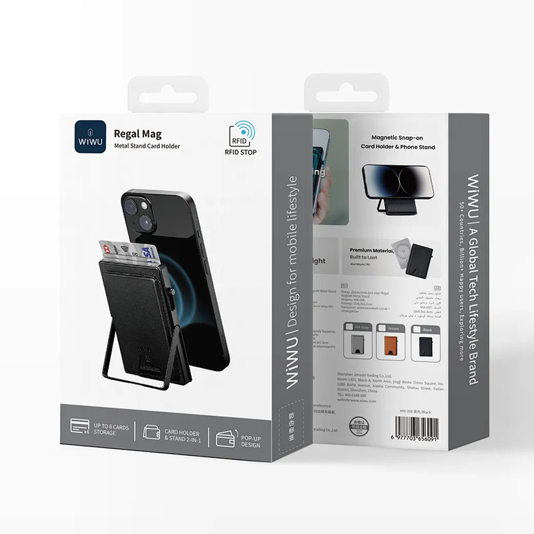WiWU Regal Mag Stand Wallet – MW-006