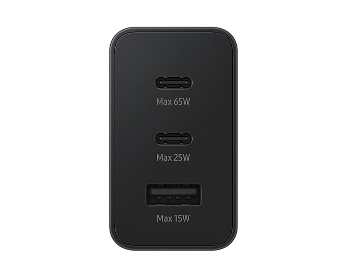 Carregador Samsung 65W Triplo USB (EP-T6530)