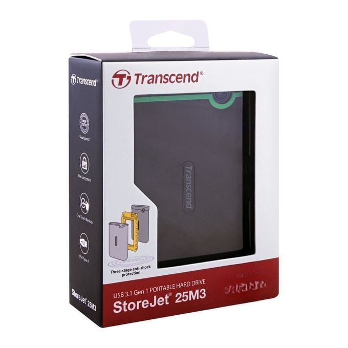 Disco Externo Transcend  StoreJet 25M3