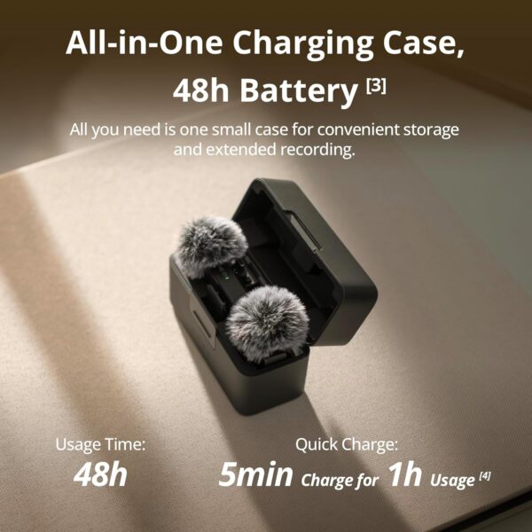 DJI Mic Mini (2 TX + 1 RX + Charging Case) - Image 5