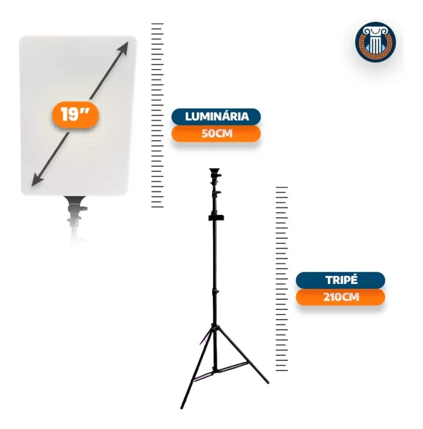 Ring Light RL-19 – Luz LED Branca - Image 20