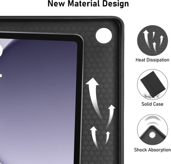 Capa com Teclado para Samsung Galaxy Tab A9+/A9 (11" - 2023) - Image 5
