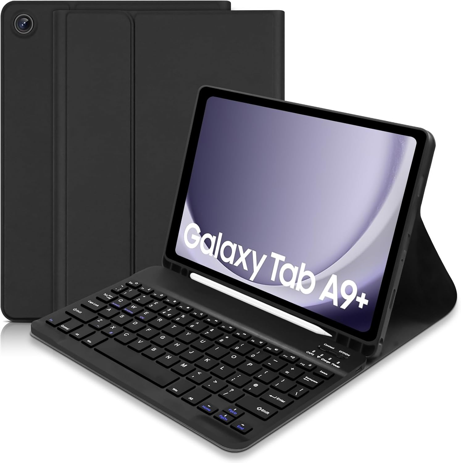 Capa com Teclado para Samsung Galaxy Tab A9+/A9 (11" - 2023)