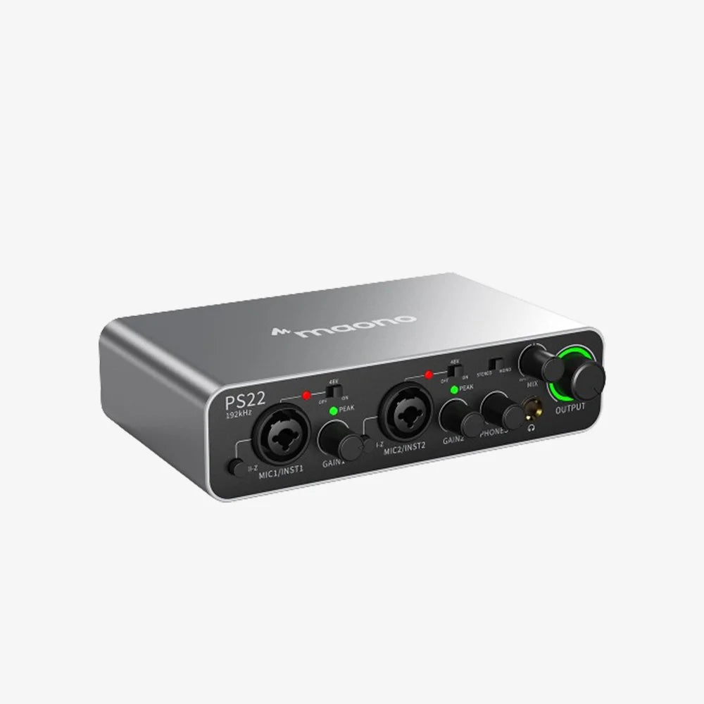 Interface áudio Maono PS22