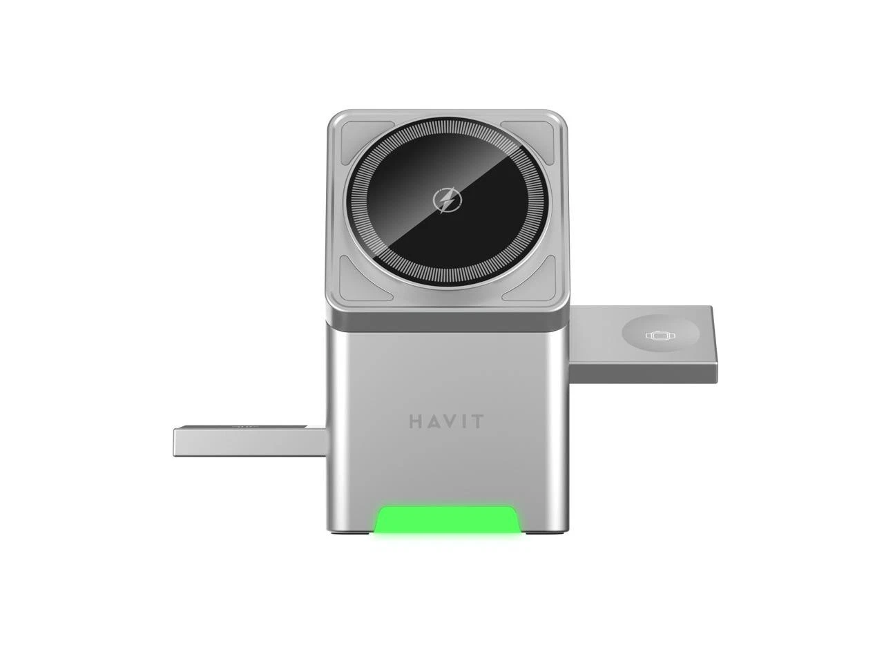 Havit W3106 – Carregador Sem Fio 3 em 1 (Giratório / Rotativo)