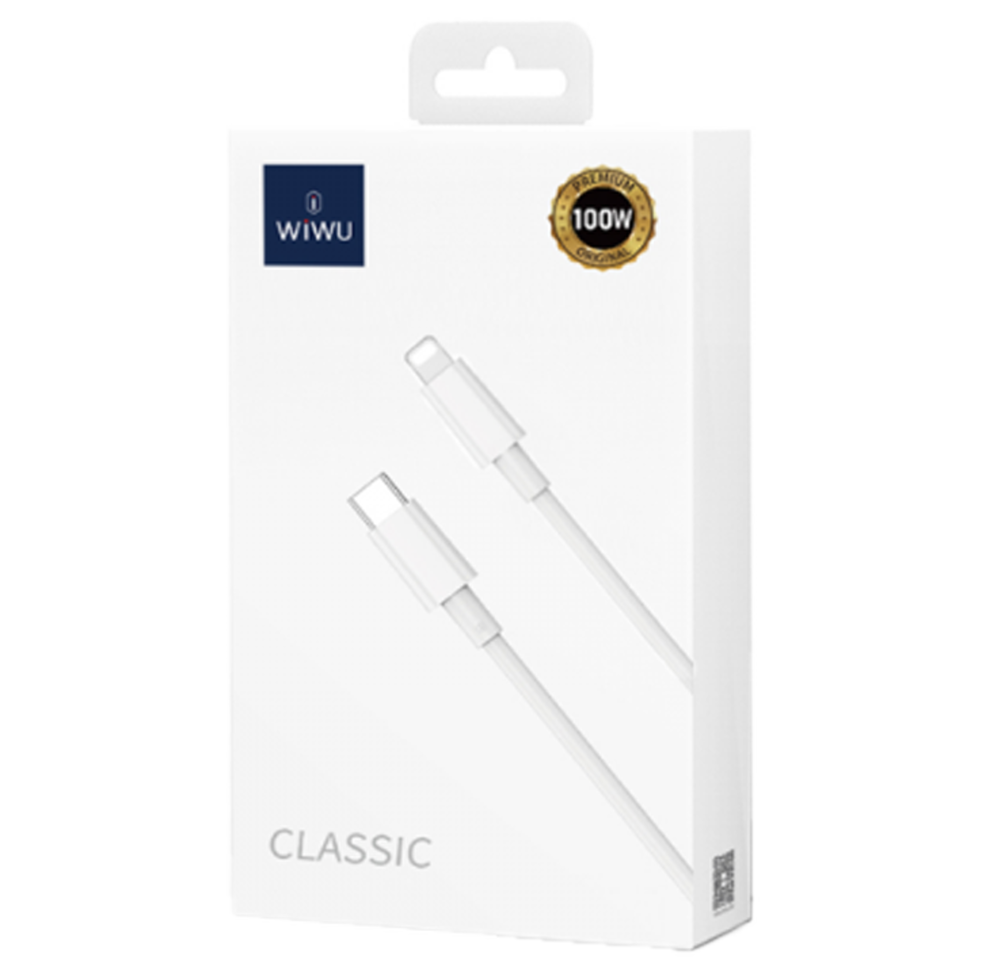 Cable USB-C to Lightning Wiwu Wi-C008 30W 1m white