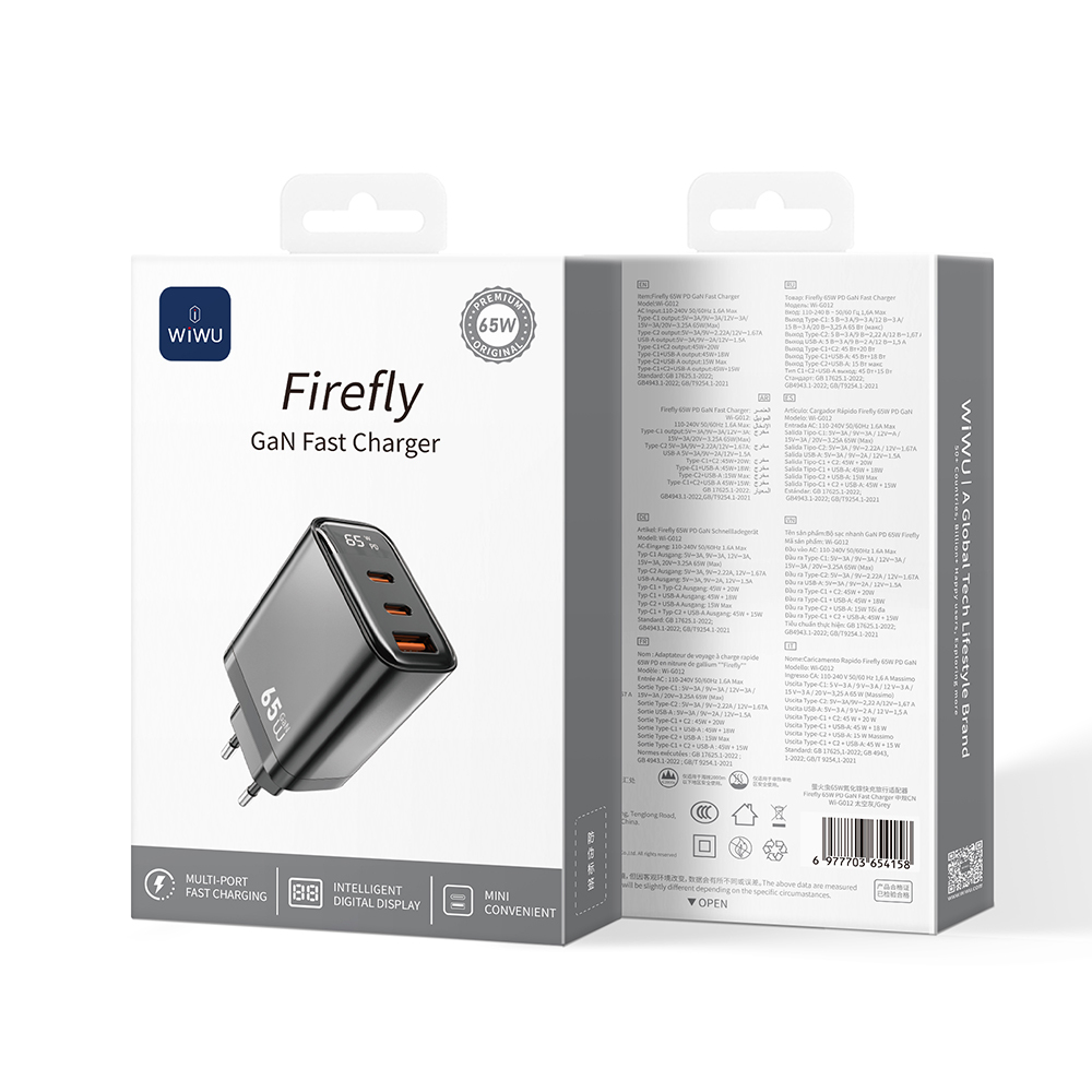Wiwu Wi-G012 Firefly Series Dual Type-C