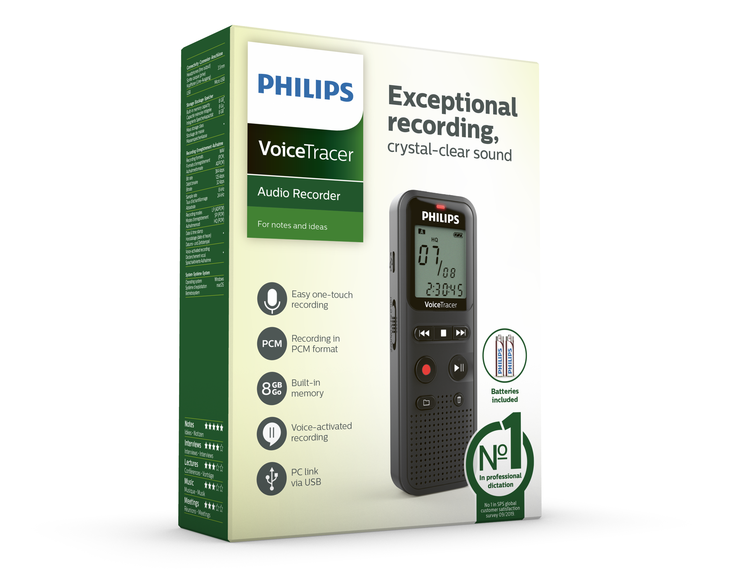 Philips VoiceTracer DVT1160