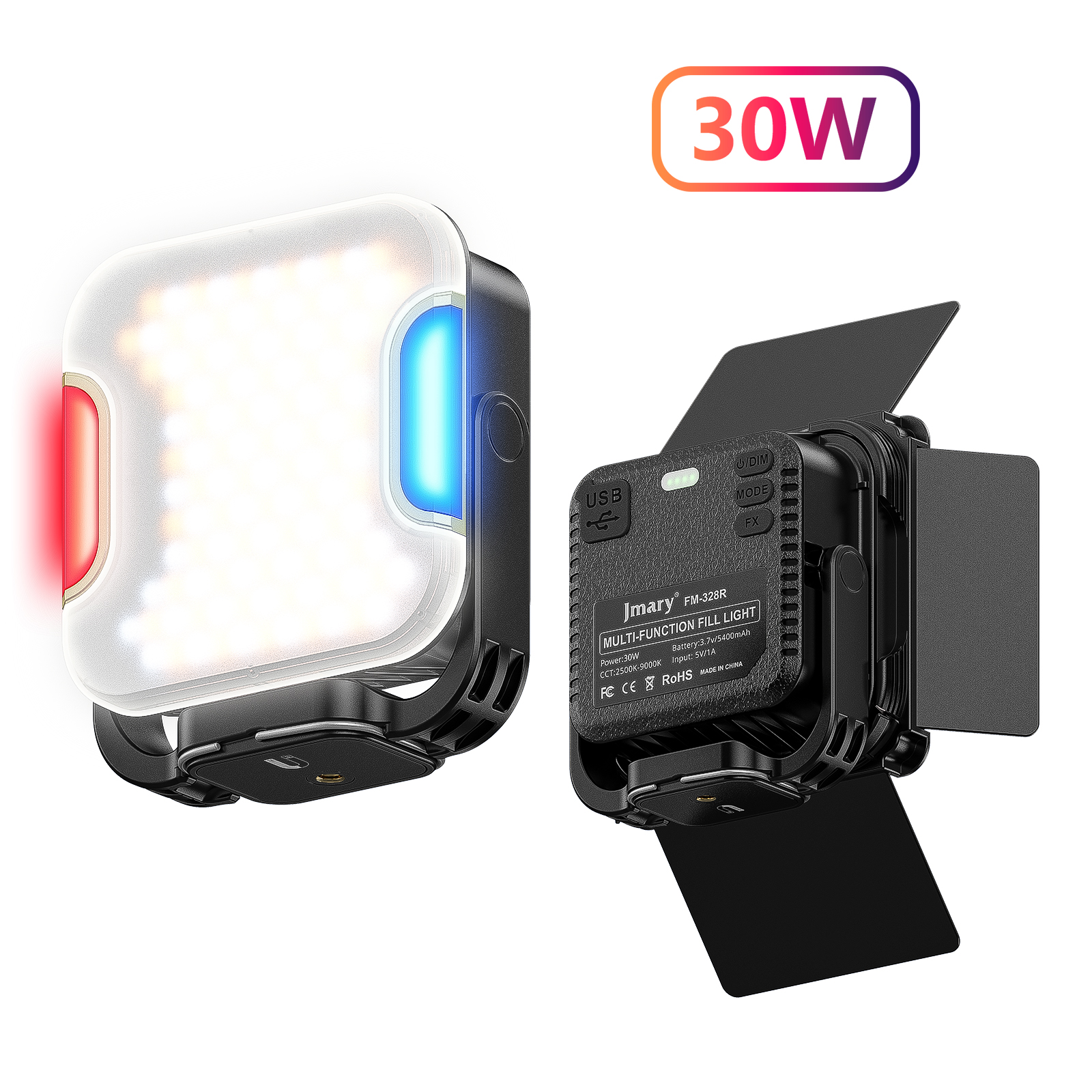 JMARY FM-328R Luz LED portátil para camping