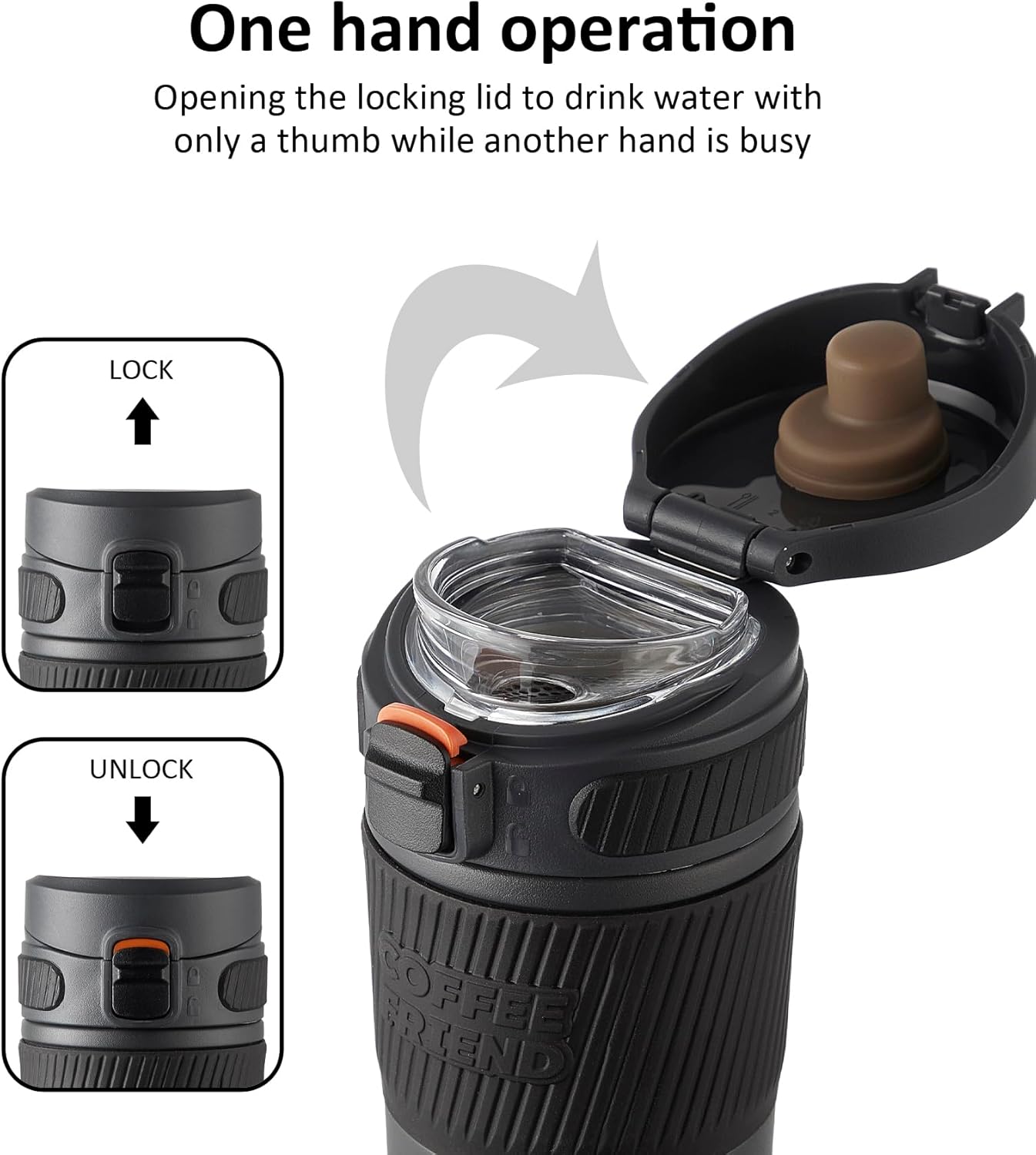 TKK-2001 Caneca de café de viagem - Image 7